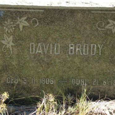 BRODY David 1906-1970