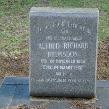 BRUNSDON Alfred Richard 1896-1966