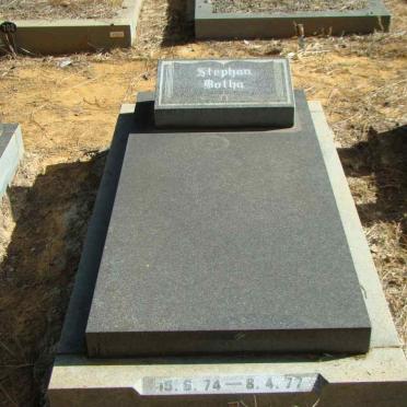 BOTHA Stephan 1974-1977