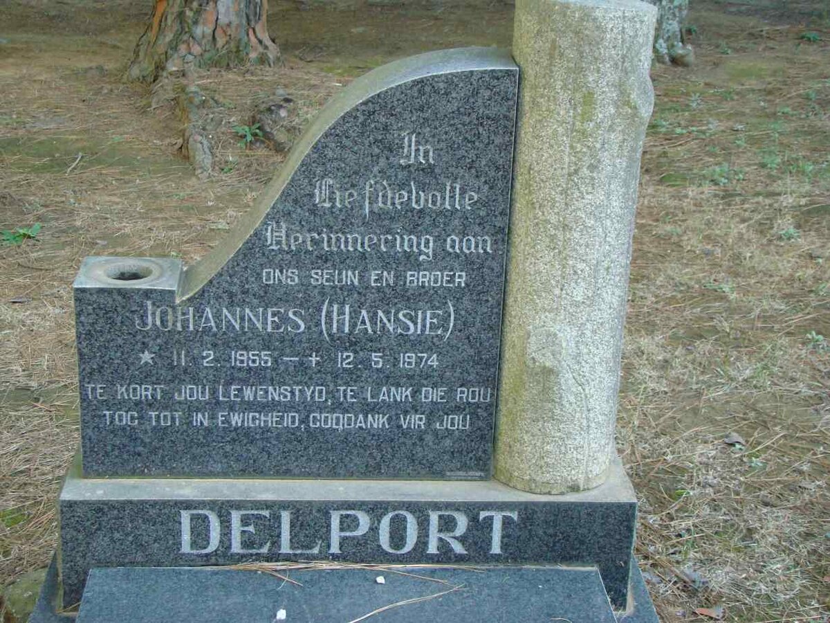 DELPORT Johannes 1955-1974