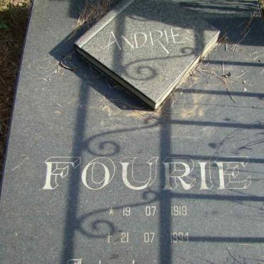 FOURIE Andries 1919-1994