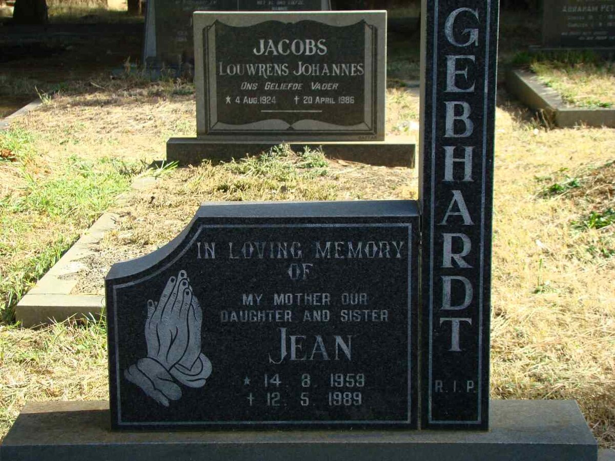 GEBHARDT Jean 1959-1989