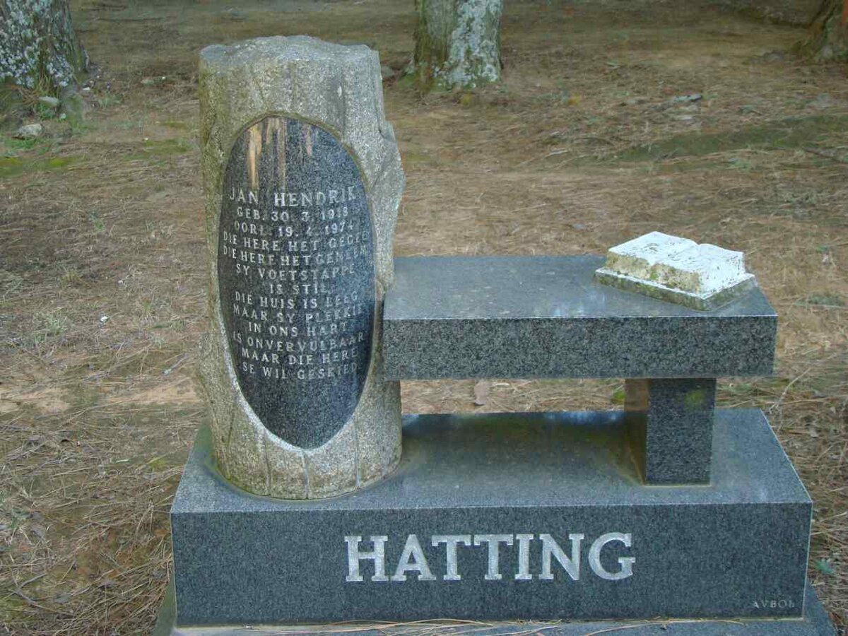 HATTING Jan Hendrik 1918-1974