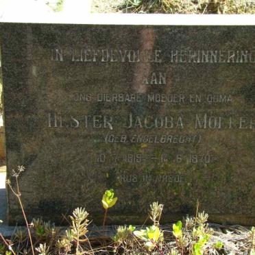 MOLLER Hester Jacoba nee ENGELBRECHT 1919-1970