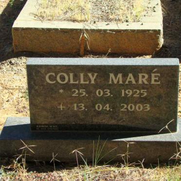 MARE Colly 1925-2003