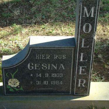MOLLER Gesina 1903-1984