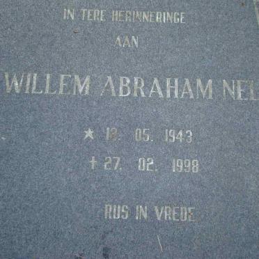 NEL Willem Abraham 1943-1998