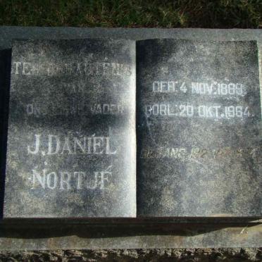 NORTJE J. Daniel 1869-1964