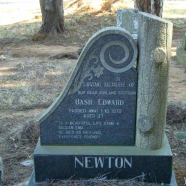 NEWTON Basil Edward -1970