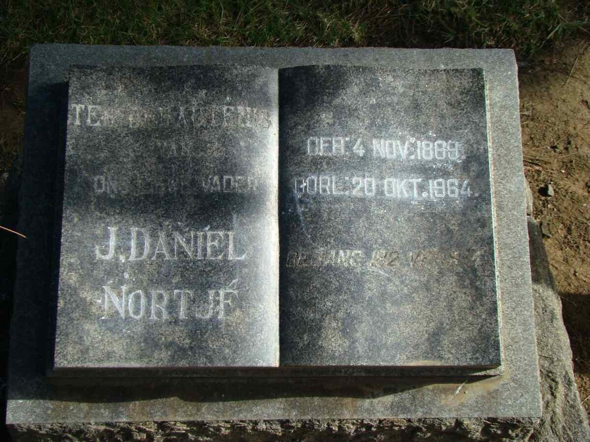 NORTJE J. Daniel 1869-1964