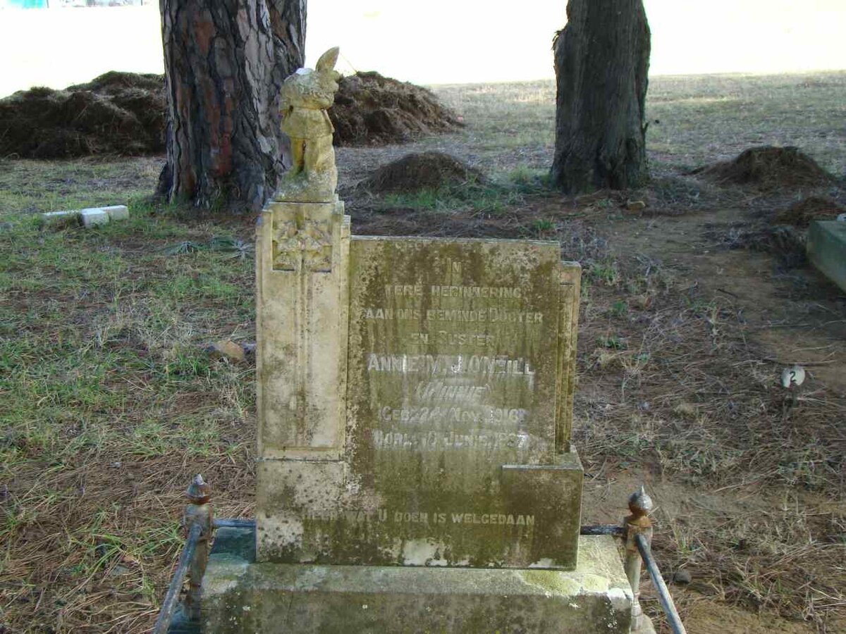 O'NEILL Annie M.J. -1937