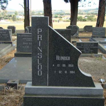PRINSLOO Heinrich 1956-1984