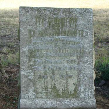 SERFONTEIN Johanna Cathrina Elizabeth nee BEZUIDENHOUT 190?-1935