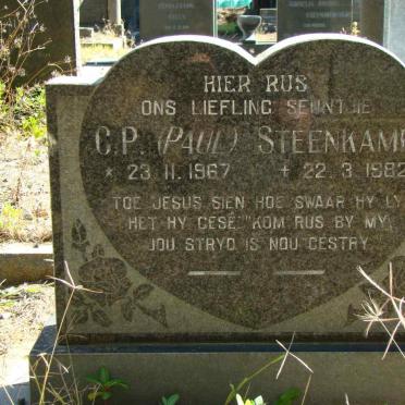 STEENKAMP C.P. 1967-1982