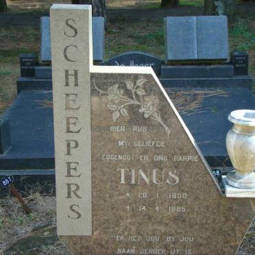 SCHEEPERS Tinus 1950-1985