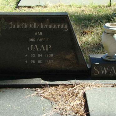 SWART Jaap 1900-1987  &amp; Mary 1904-1984 