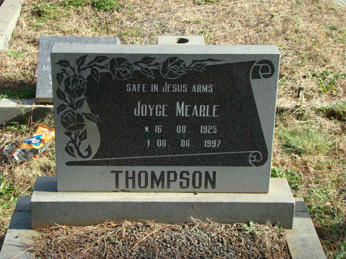 THOMPSON Joyce Mearle 1925-1997