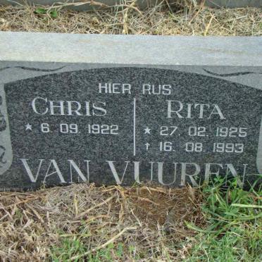VUUREN Chris, van 1922- &amp; Rita 1925-1993