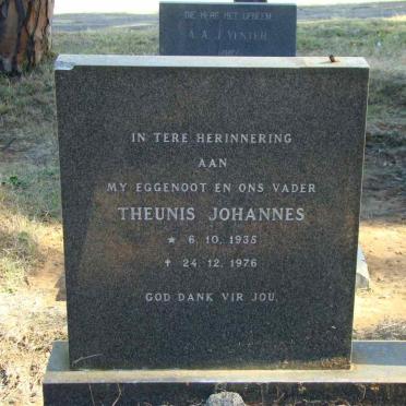 ? Theunis Johannes 1935-1976
