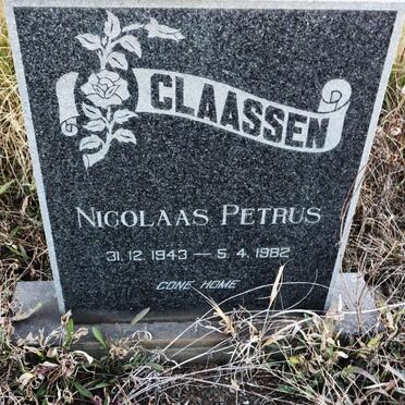 CLAASSEN Nicolaas Petrus 1943-1982