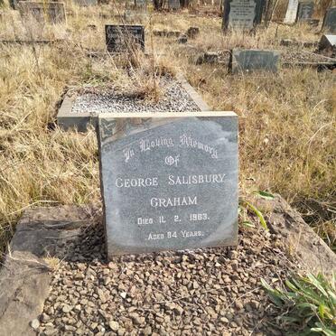 GRAHAM George Salisbury -1963