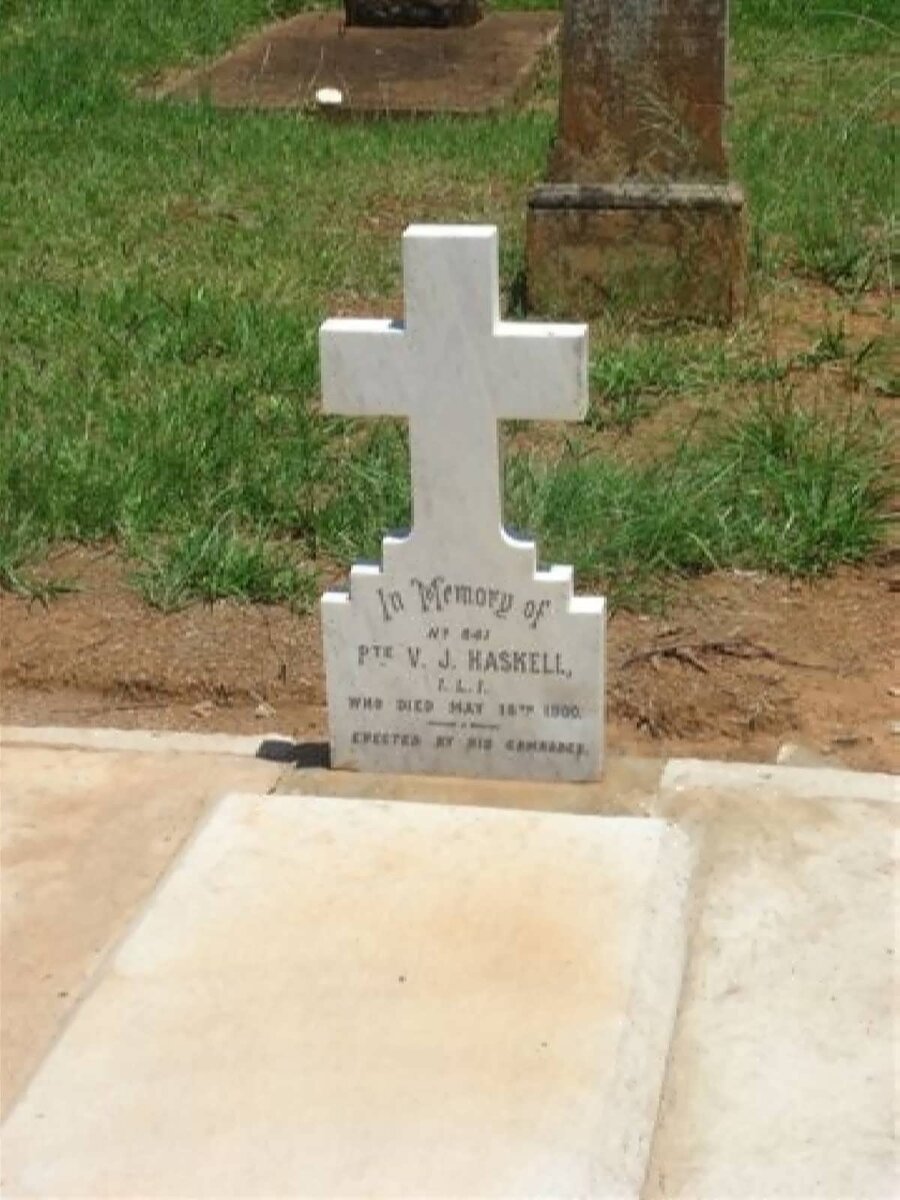 HASKELL V.J. -1900