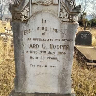HOOPER Richard G. -1924