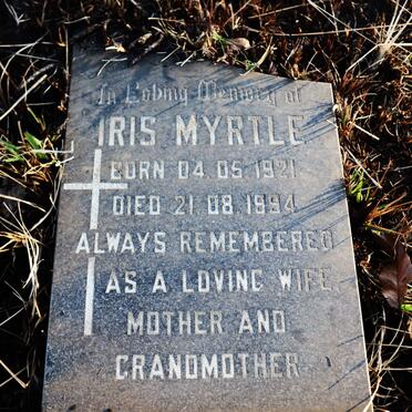 KONING Iris Myrtle 1921-1994