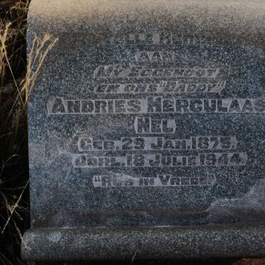 NEL Andries Herculaas 1875-1944