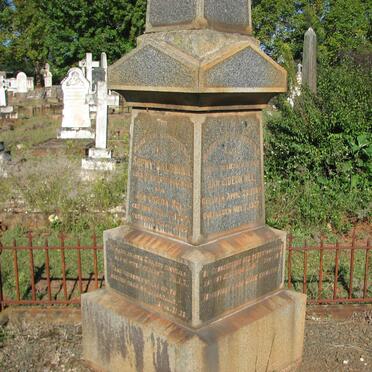 NEL Jan Gideon 1847-1922 &amp; Sophy Salomina 1854-1915