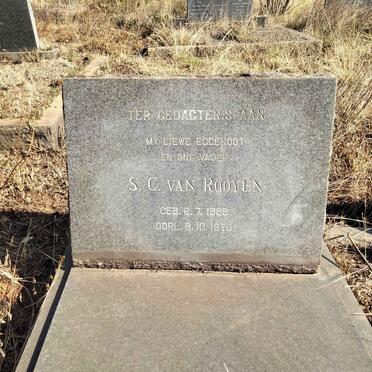 ROOYEN S.C., van 1888-1970