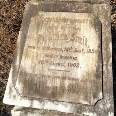 SMIT Nicholas 1850-1902