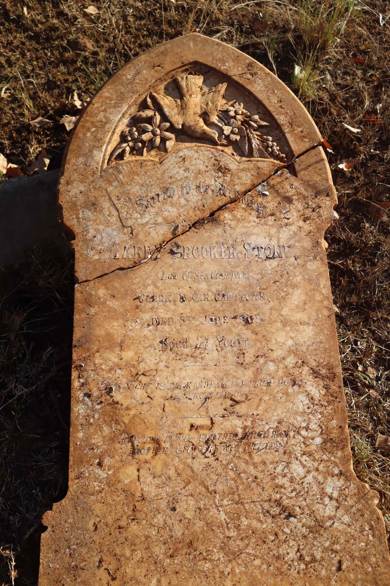 STONE Harry Brooker -1903