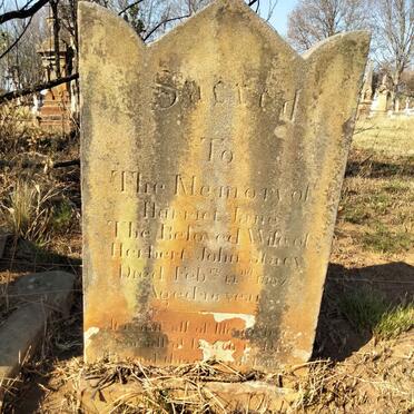 STACY Harriet Jane -1867