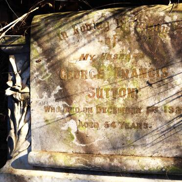 SUTTON George Francis -1929