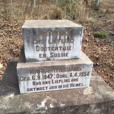 WILLIAMS Maria 1947-1954