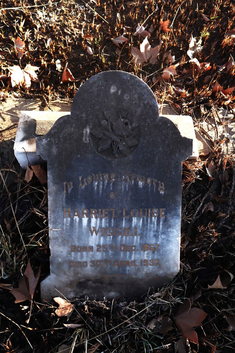 WIGGILL Harriet Louise 1867-1932