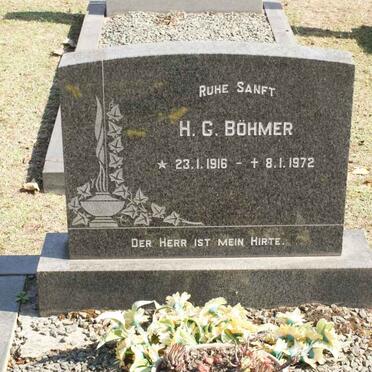 BOHMER H.G. 1916-1972