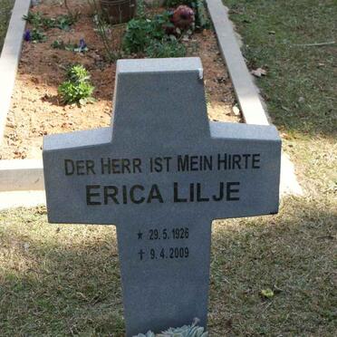 LILJE Erica 1926-2009