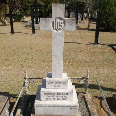 LILJE Joh. 1833-1920