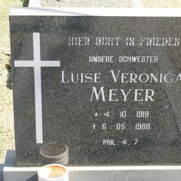 MEYER Luise Veronica 1919-1988