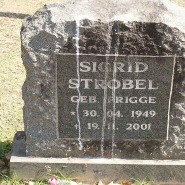 STROBEL Sigrid nee PRIGGE 1949-2001
