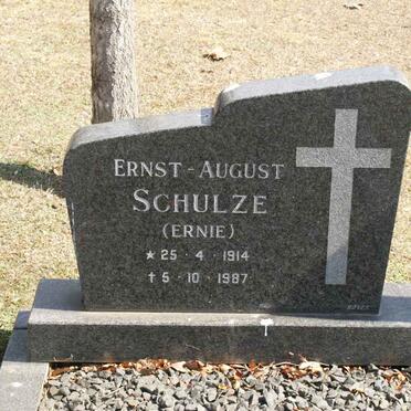 SCHULZE Ernst – August 1914-1987