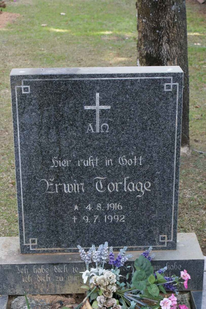 TORLAGE Erwin 1916-1992