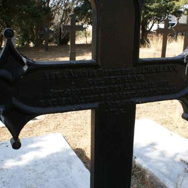 BERGMANN Anna Maria Dorothea nee BEHRENS -1889