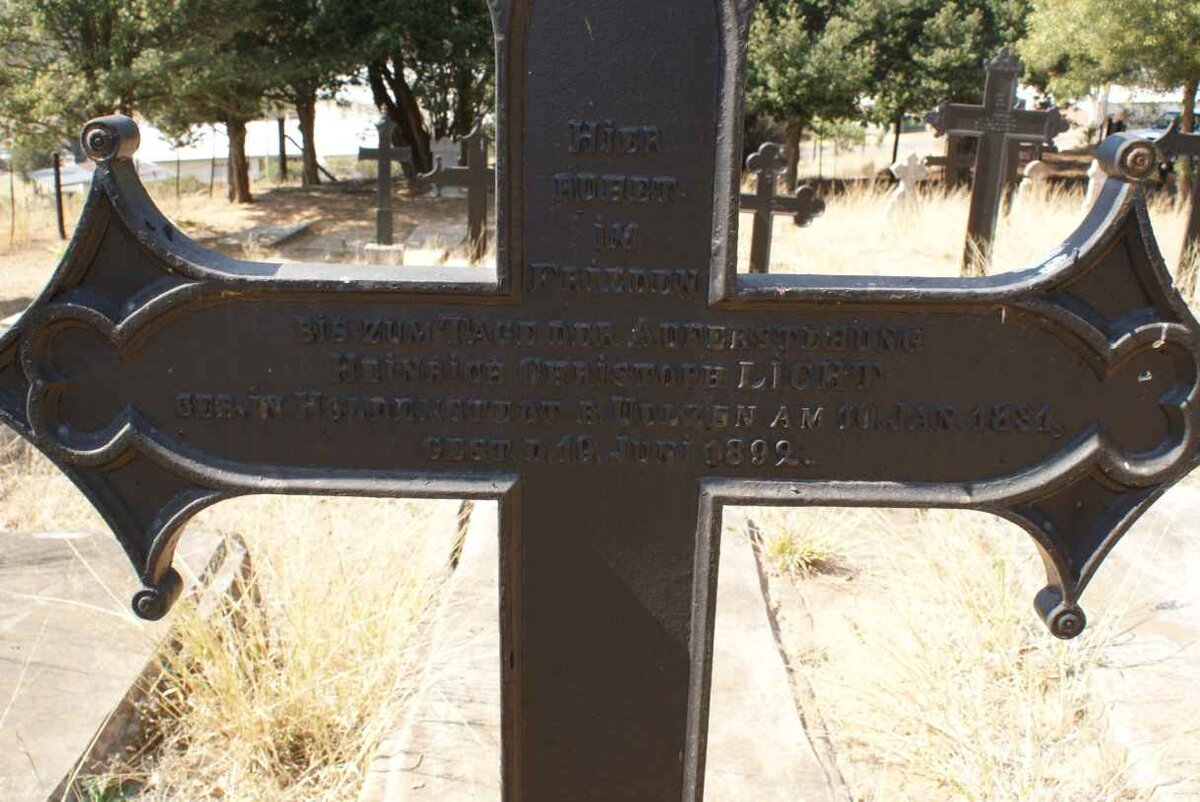 LICHT Heinrich Christoph 1831-1892