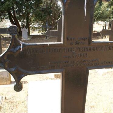 HOHLS Maria Dorothee Fri? nee KNOOP