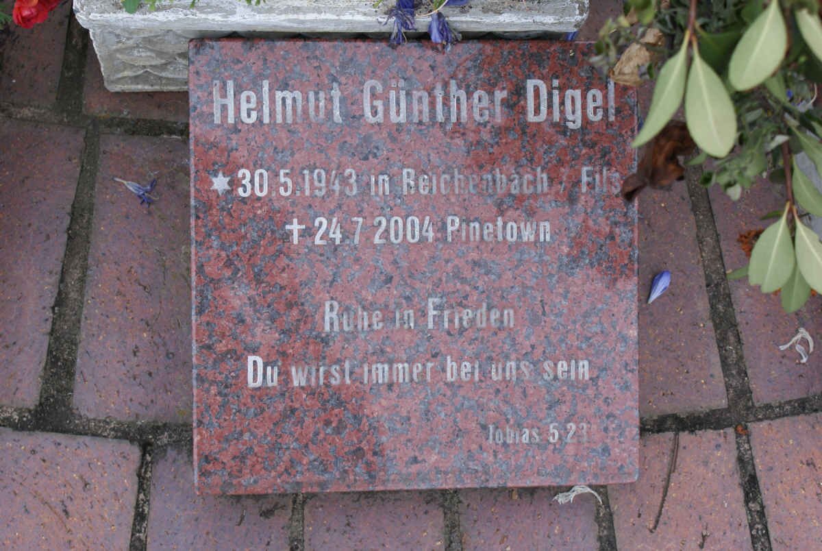 DIGEL Helmut Gunther 1943-2004