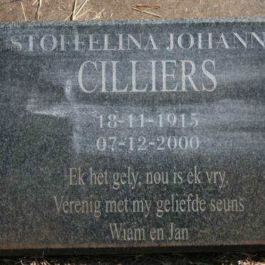 CILLIERS Stoffelina Johanna 1915-2000