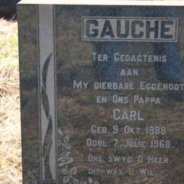 GAUCHE Carl 1888-1968